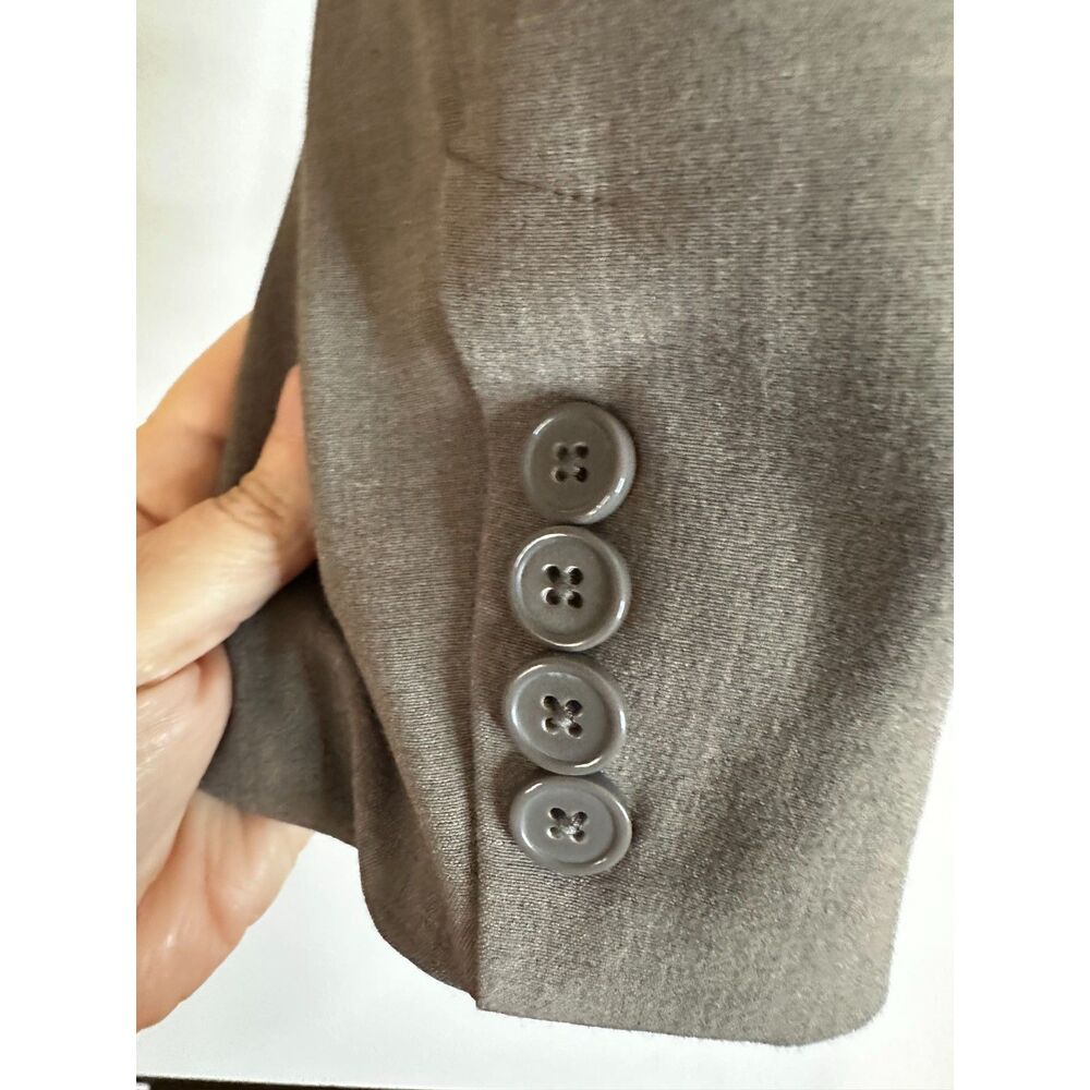 Express Women’s Size 8 Taupe Blazer Workwear Office Career Chic Lined - Picture 2 of 7